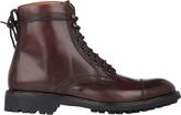 Thumbnail for your product : Carlo Soldaini Cap-Toe Lace-Up Boots-Red