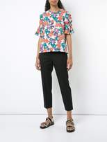 Thumbnail for your product : Lareida graphic print flared sleeve top