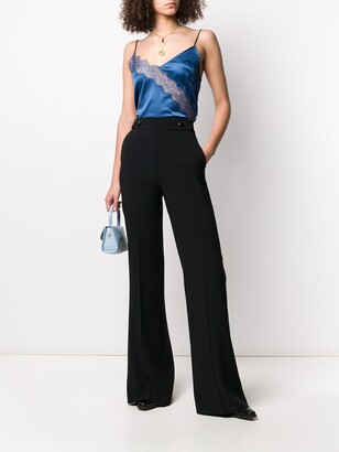 Pinko Flared High Waisted Trousers