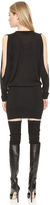 Thumbnail for your product : Donna Karan Cold Shoulder Cashmere Dress