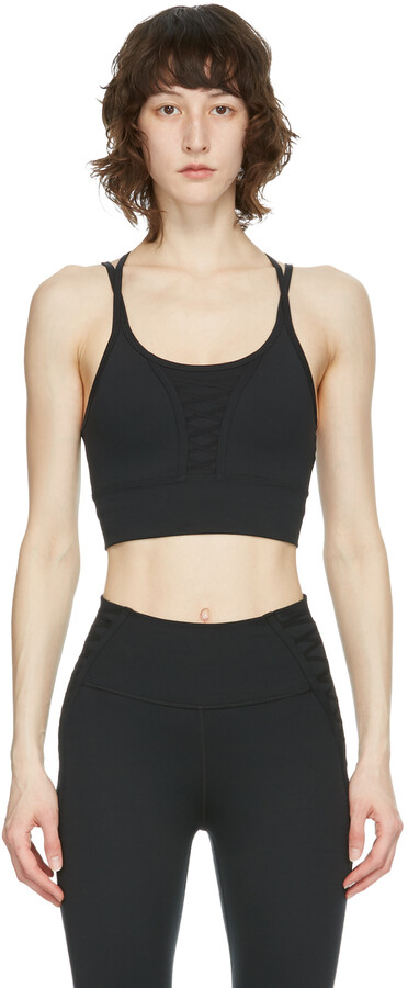 Grouptap Premium Black Spaghetti Strap Tank top for Girls Womens Dance Yoga Sports Stretchy Casual Slim fit