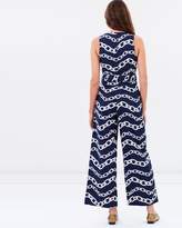 Thumbnail for your product : Warehouse Chain Print Jumpsuit
