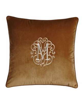 Legacy Liberty Velvet Pillow, Monogrammed