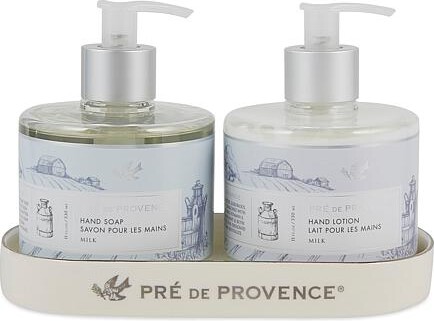 European Soaps Pré De Provence Hand Care Set of 3 - Honey Almond