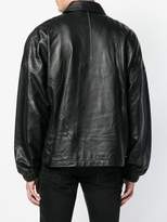 Thumbnail for your product : Helmut Lang zipped leather jacket