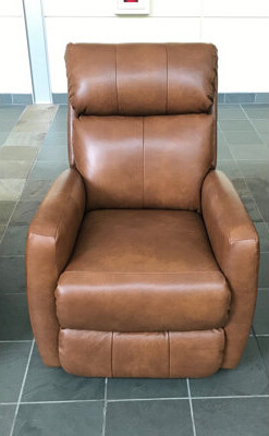 Southern Motion Primo Leather Power Headrest Wall Hugger Recliner
