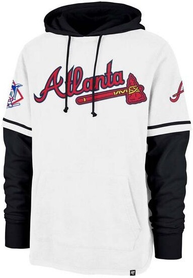 '47 Atlanta Braves Shortstop Hoodie Small White