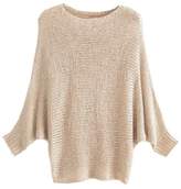Thumbnail for your product : Goodnight Macaroon 'Akela' Bat-Sleeved Crewneck Sweater (2 Colors)