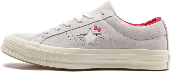 Converse One Star Ox 'Hello Kitty - Grey' Shoes - Size 4.5W - ShopStyle
