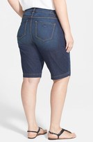 Thumbnail for your product : Jag Jeans 'Jackson' Stretch Denim Bermuda Shorts (Plus Size)