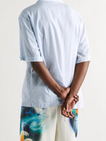 Thumbnail for your product : Loewe + Paula's Ibiza Camp-Collar Cotton-Jacquard Shirt