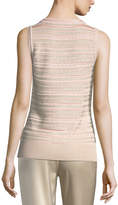 Thumbnail for your product : St. John Welted Sequined Knit Tank