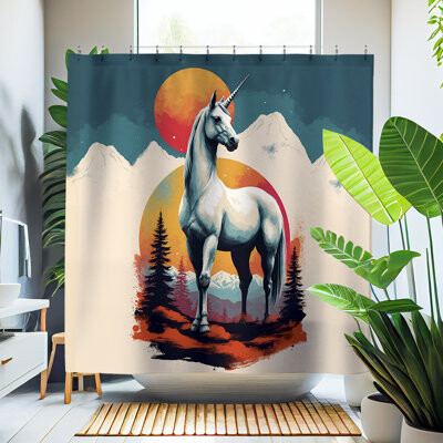 ULLI HOME Shower Curtain