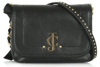 Juicy Couture Black Leather Desert Springs Mini G Crossbody Bag