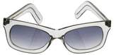 Thumbnail for your product : clear Cutler and Gross Tinted Sunglasses