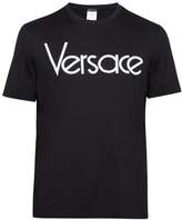 Thumbnail for your product : Versace Vintage Logo Print T Shirt - Mens - Black