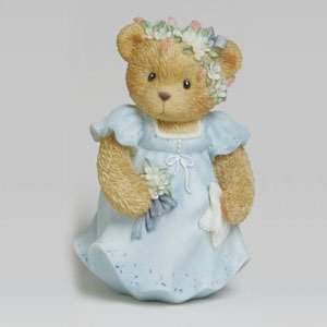 Enesco Cherished Teddies Collection Bridesmaid Figurine