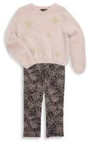 Thumbnail for your product : Imoga Toddler's, Little Girl's & Girl's Gold Star Fuzzy Sweater