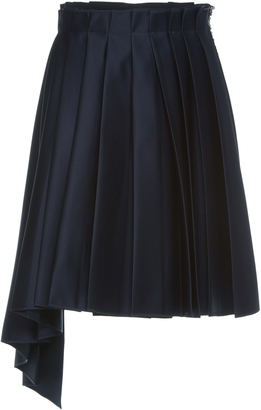 Dice Kayek Pleated Mini Skirt