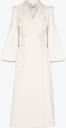 Fendi Double-Breasted Trench Coat