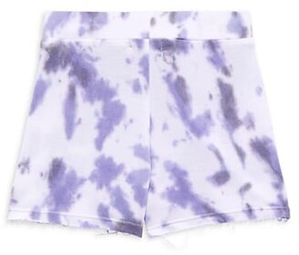 Flowers by Zoe Girl's Distressed Tie-Dye Shorts