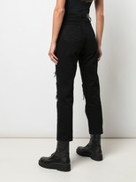 Thumbnail for your product : Amiri Cropped Distressed Jeans