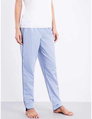 Calvin Klein Printed cotton pyjama bottoms