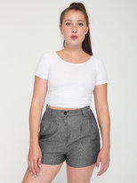 Thumbnail for your product : American Apparel High-Waist Pleated Short