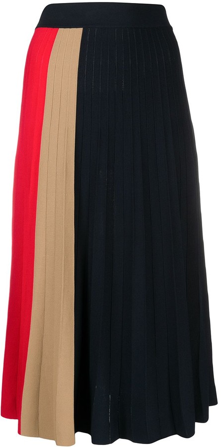 tommy jeans pleated skirt