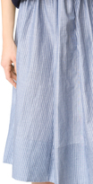 Thumbnail for your product : Vince Shirred Full Skirt