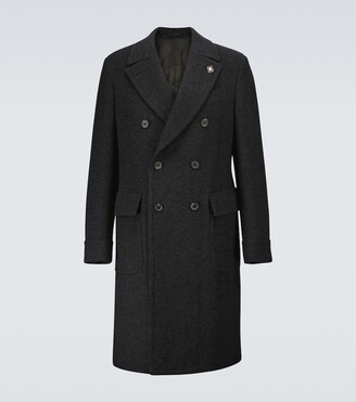 Lardini Drop 7 Ulster coat - ShopStyle