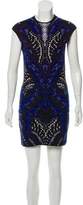 Thumbnail for your product : Alexander McQueen Intarsia Mini Dress