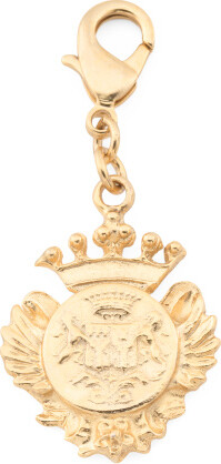 TJMAXX 24K Gold Plated Crest Charm For Women