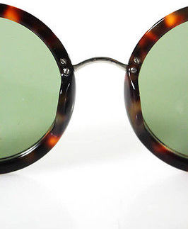 The Row Brown Circle Sunglasses