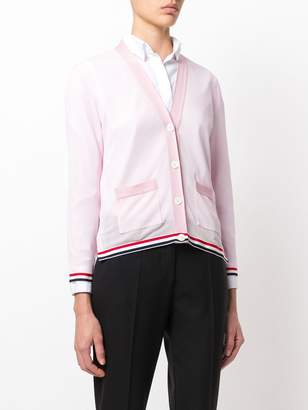 Thom Browne relaxed fit V-neck cardigan