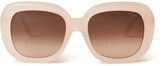Thumbnail for your product : Mulberry Ella Sunglasses Light Pink Acetate