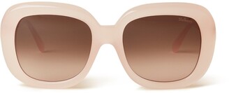 Mulberry Ella Sunglasses Light Pink Acetate