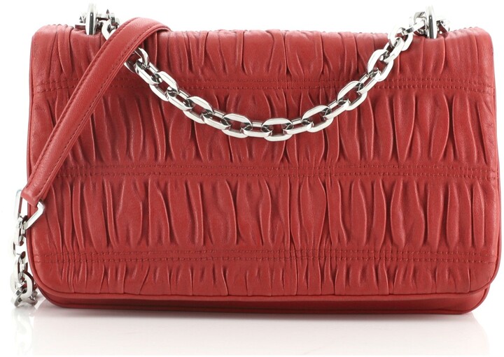 prada gaufre leather