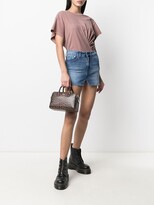 Thumbnail for your product : Dondup Gathered Cotton T-Shirt