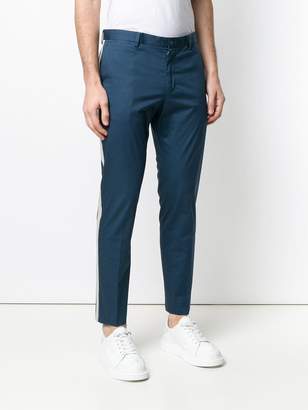 Dolce & Gabbana slim-fit side-stripe trousers