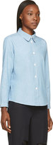 Thumbnail for your product : A.P.C. Blue Chambray Mike Shirt