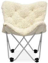 Thumbnail for your product : Urban Shop Amelia Mongolian Faux-Fur Butterfly Chair