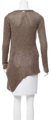 VPL Asymmetrical Long Sleeve Sweater