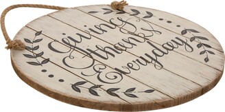 Glitzhome Wooden Thanksgiving Wall Sign