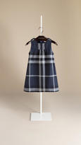 Thumbnail for your product : Burberry Ruched Detail Check Dress