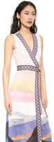 Thumbnail for your product : Diane von Furstenberg New Yahzi Wrap Maxi Dress
