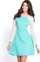 Thumbnail for your product : Rare Lace Sleeve/Back Dress