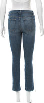 Thumbnail for your product : Frame Denim Mid-Rise Straight-Legs Jeans