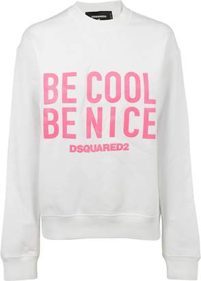 DSQUARED2 Be Cool Be Nice Sweatshirt