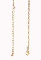 Thumbnail for your product : Forever 21 Rhinestone LA Necklace